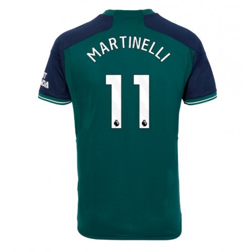 Arsenal Gabriel Martinelli #11 Rezervni Dres 2023-24 Kratak Rukav